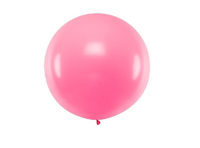 ballon rond géant rose 35gr 90cm