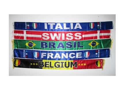 écharpe légère fan supporter suisse 1.3m