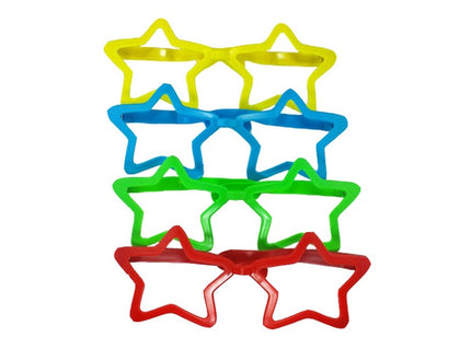 lunette jumbo motif etoile sans verres mix 28cm