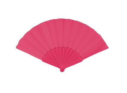 éventail plastique pink fuchsia 22cm