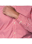 Chemise Oktoberfest rouge deluxe homme