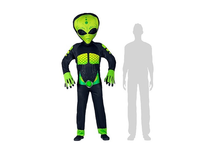 déguisement alien avec tête géante adulte