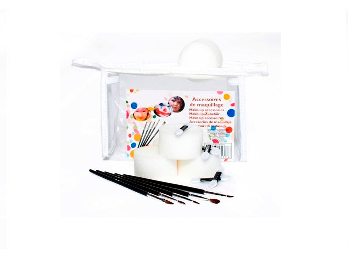 trousse accessoires de maquillage 14pcs