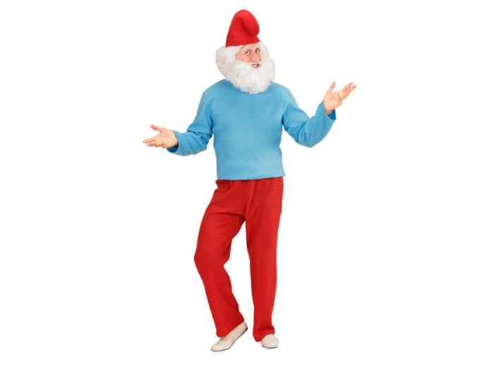 costume de schtroumpf homme