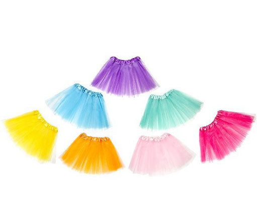 jupe tutu en tulle pastel enfant lilas 29cm