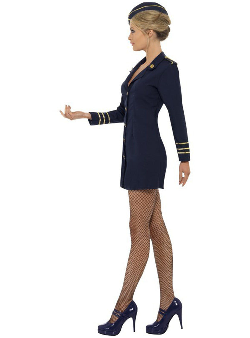 Déguisement hôtesse de l'air femme