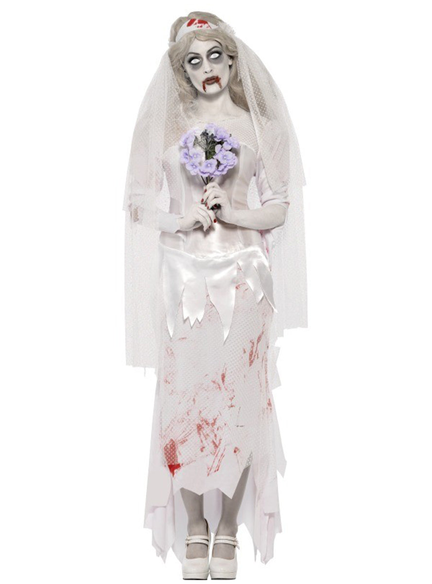 Déguisement mariée zombie