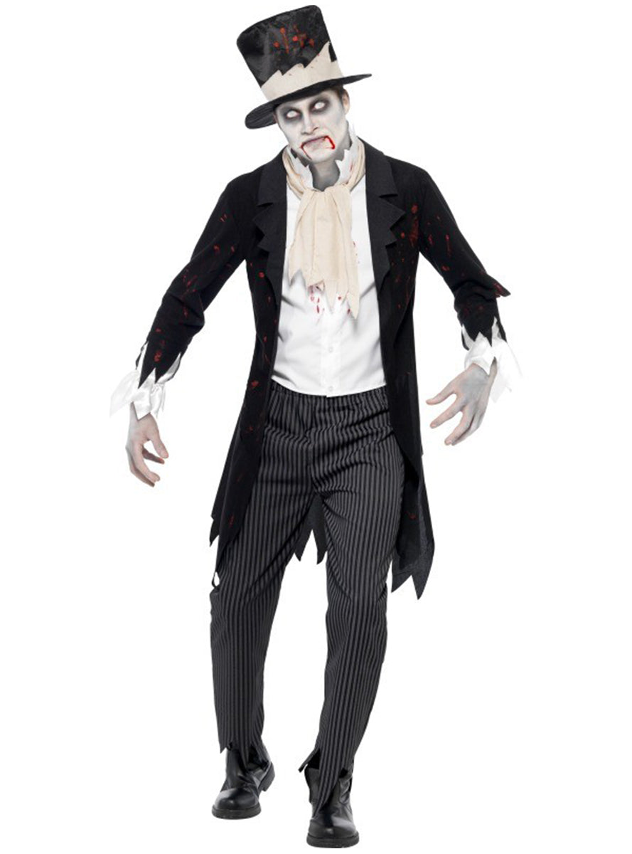 Déguisement marié zombie