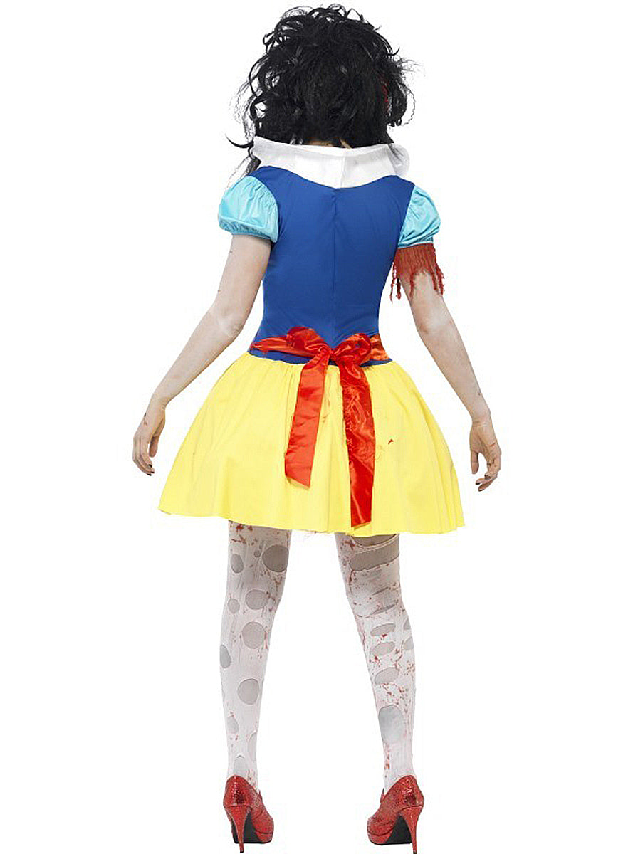 Déguisement de zombie princesse des neiges pour femme