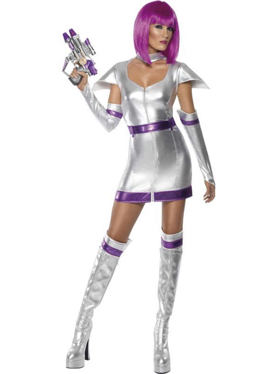 Déguisement futuriste femme