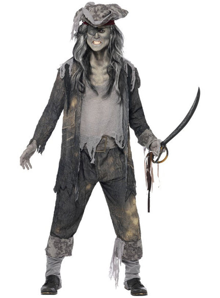 Déguisement de pirate fantôme pour homme