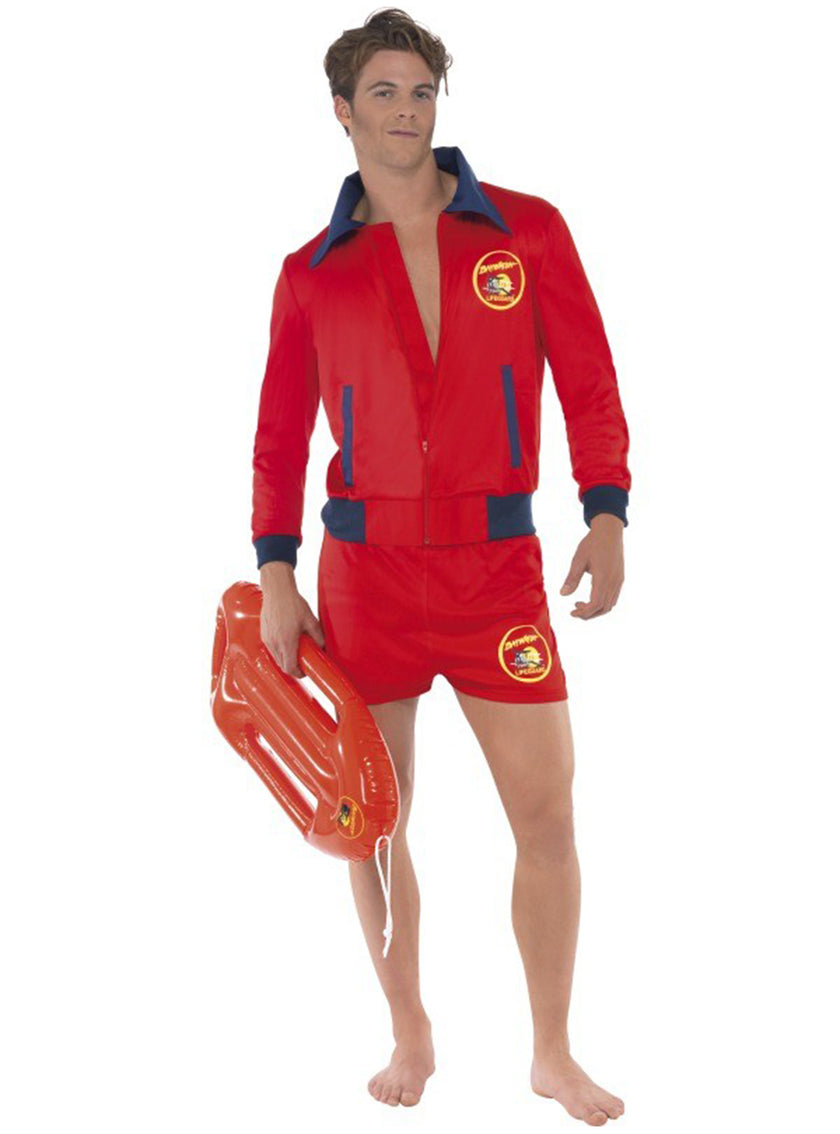 Déguisement sauveteur rouge  homme - Alerte à Malibu