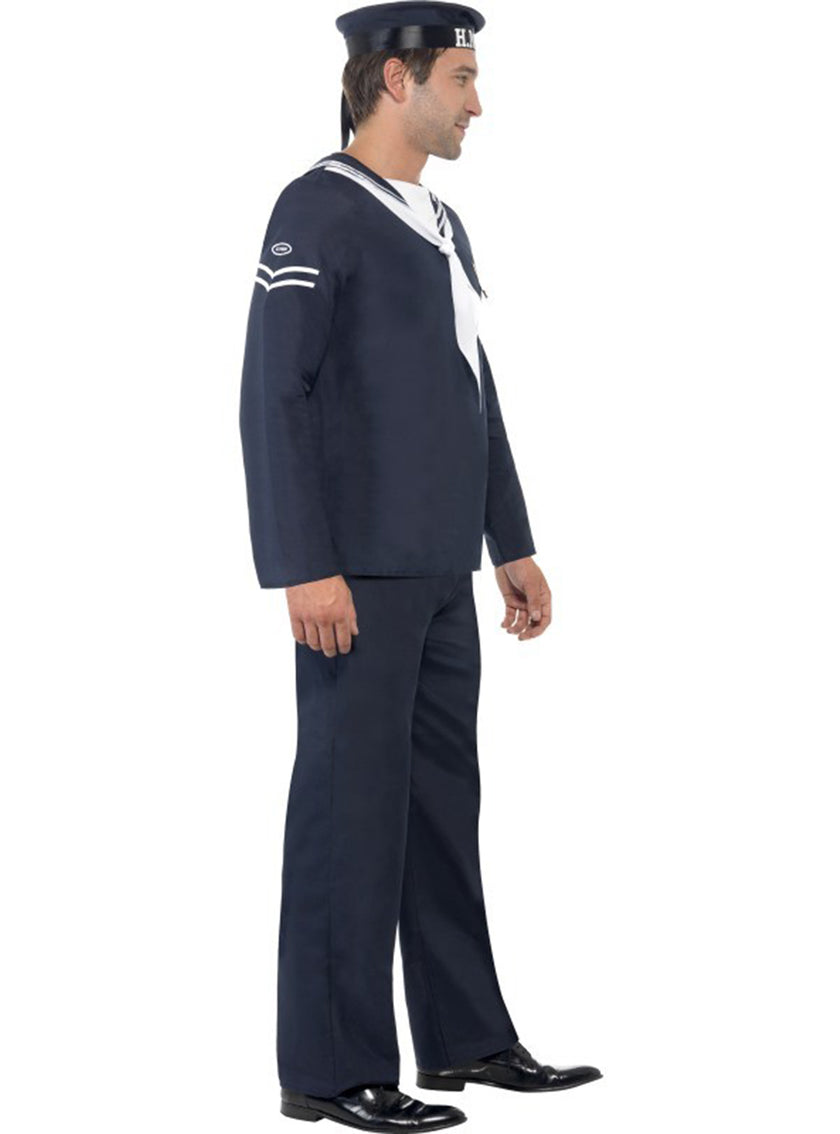 Déguisement d'un homme de la marine