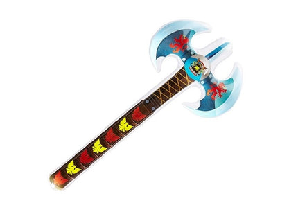 double hache gonflable avec motifs 70cm