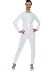 Justaucorps adulte blanc
