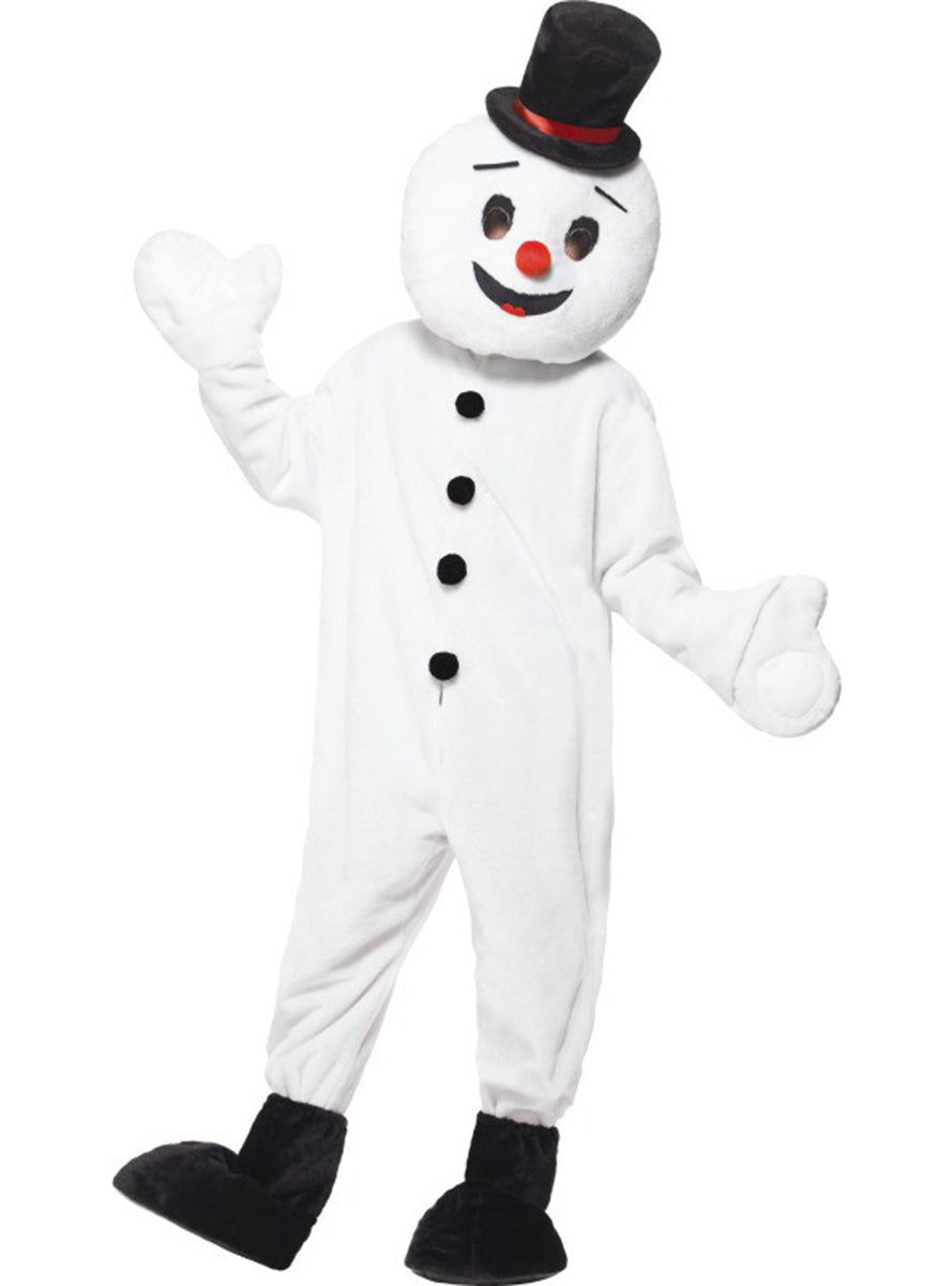 Déguisement bonhomme de neige suprême pour adulte