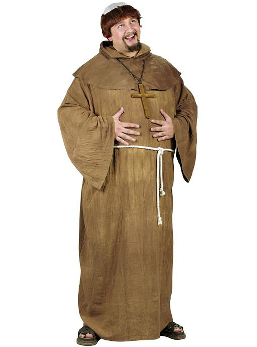 Déguisement moine médiéval homme grande taille