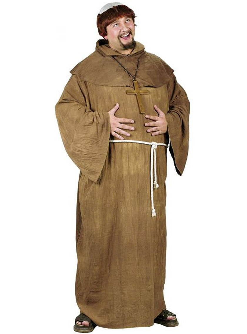 Déguisement moine médiéval homme grande taille