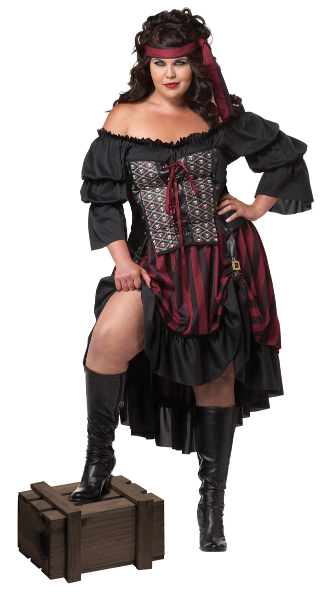 Déguisement de pirate pour femme grande taille