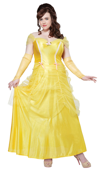 Déguisement princesse distinguée femme grande taille