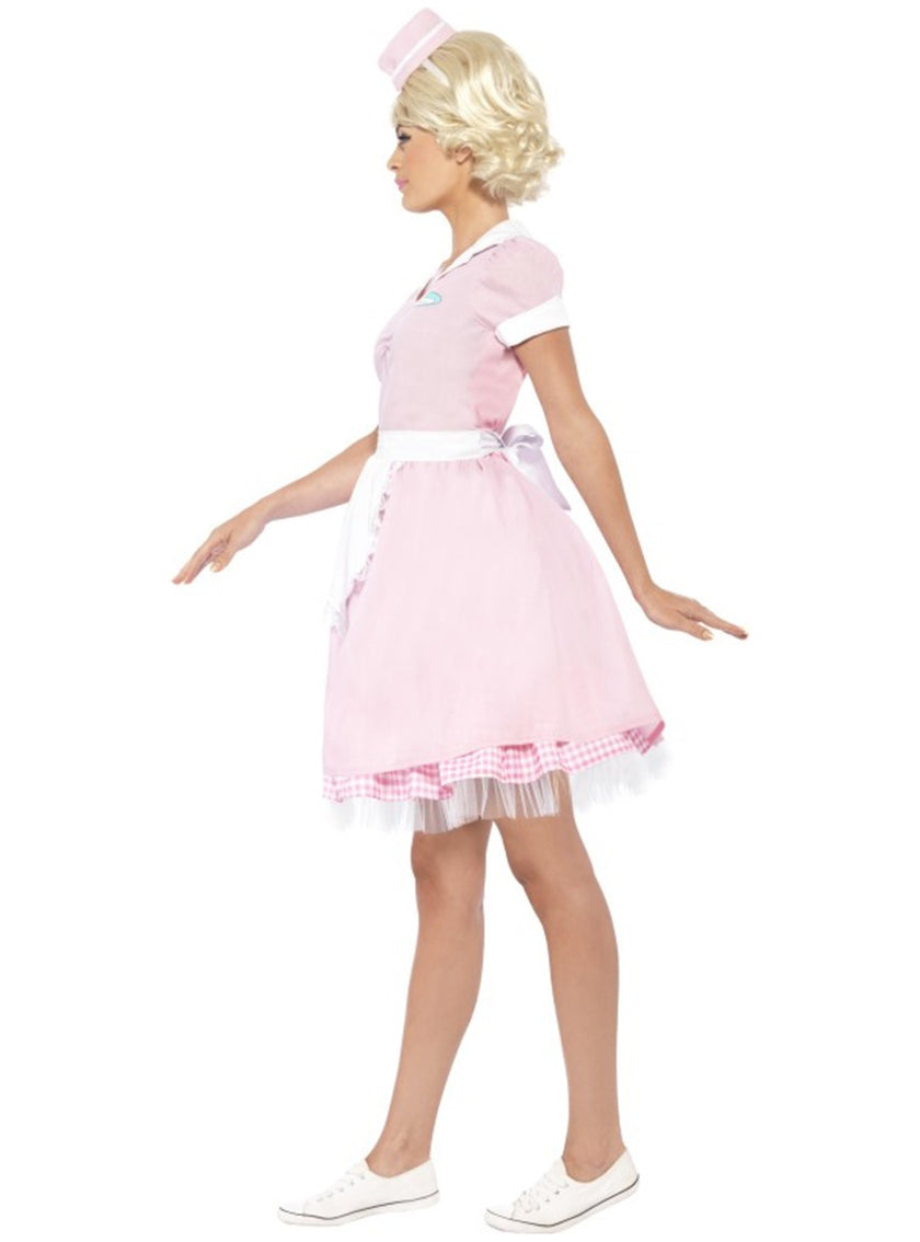 Déguisement serveuse retro femme