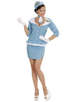 Déguisement hotesse retro femme grande taille