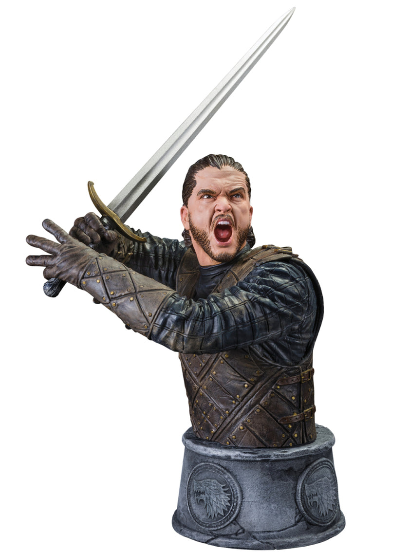 Buste Jon Snow La Bataille des Bâtards – Game of Thrones 15 cm