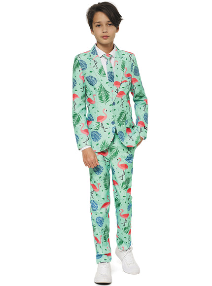 Costume Flamant Rose Tropical enfant - Suitmeister