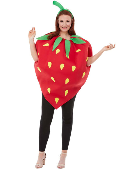 Déguisement fraise adulte