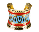Bracelet Cléopâtre avec dessins égyptiens