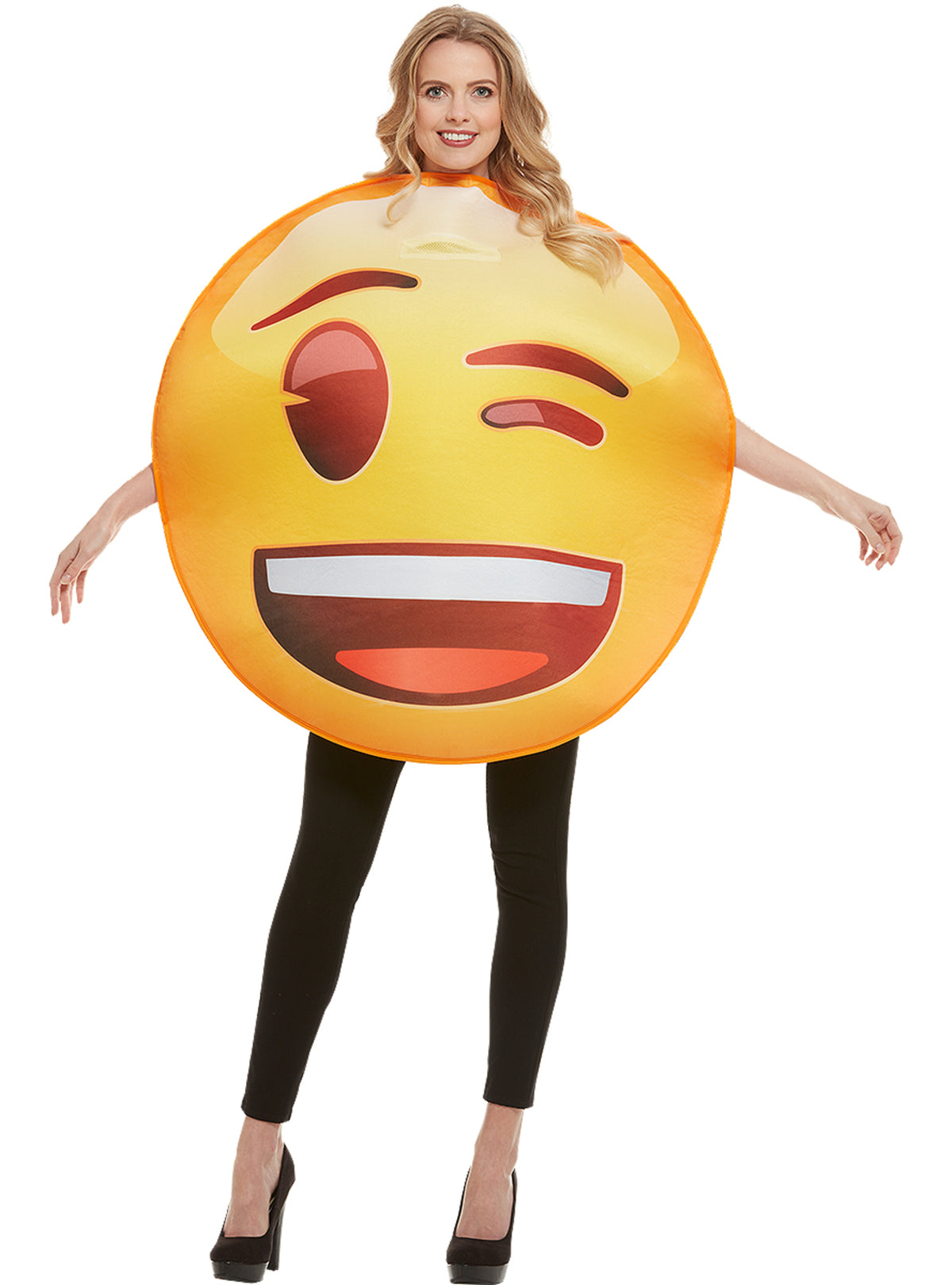 Déguisement Emoji clin dœil