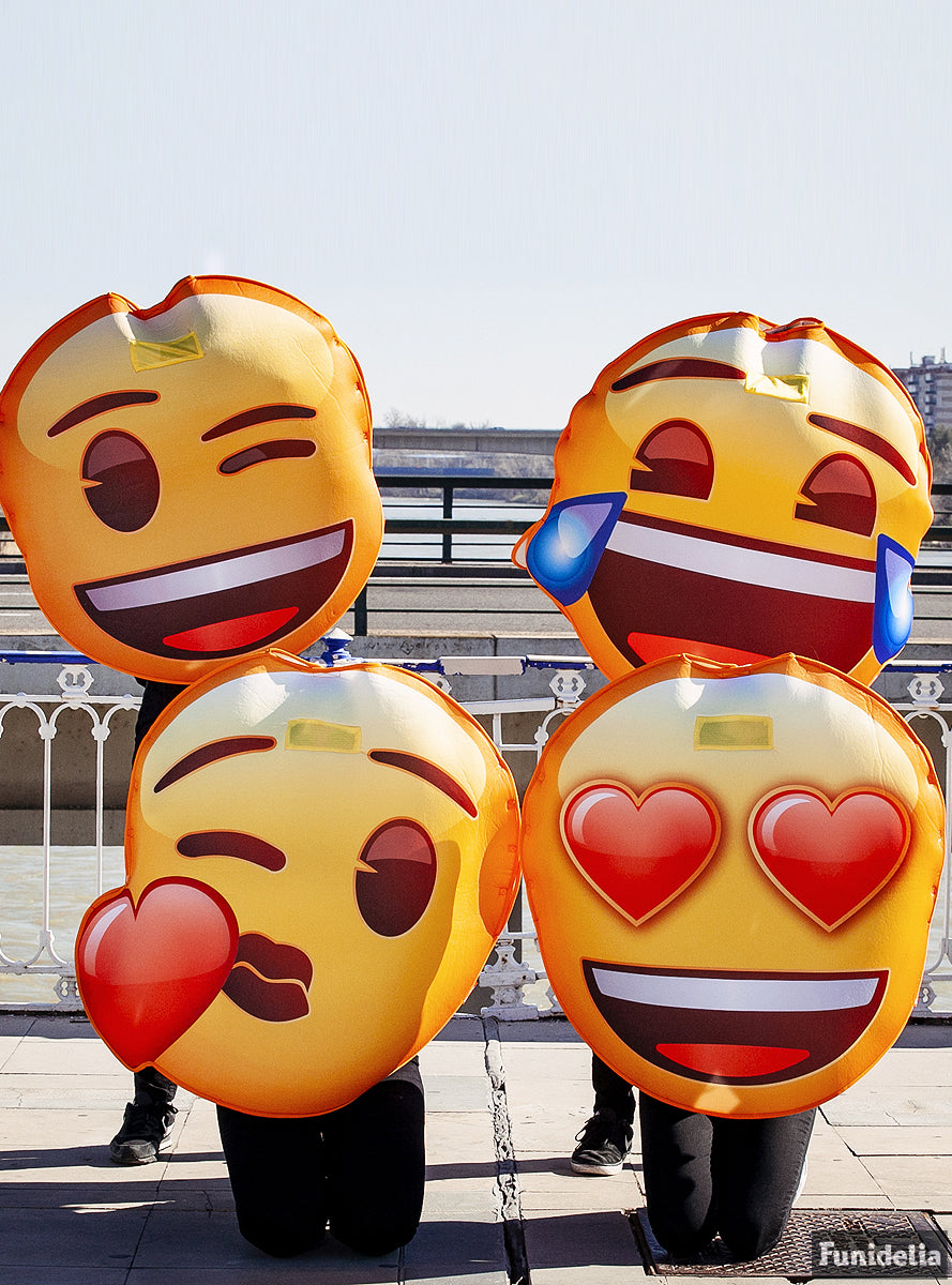 Déguisement Emoji clin dœil