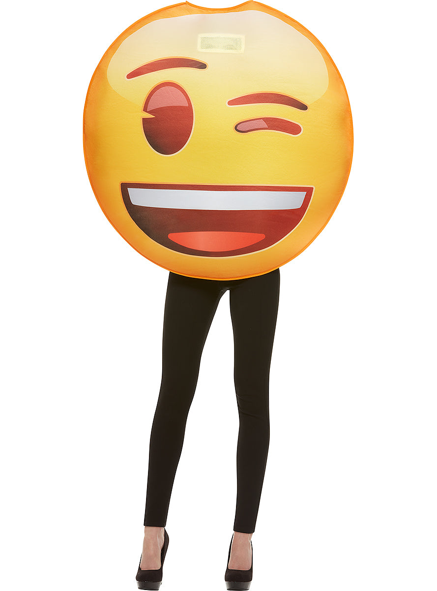 Déguisement Emoji clin dœil