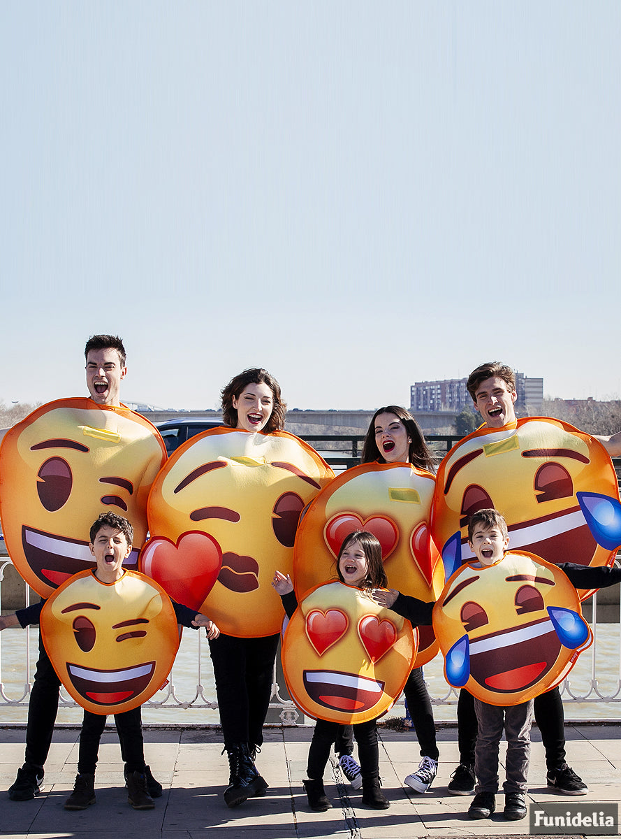 Déguisement Emoji clin dœil