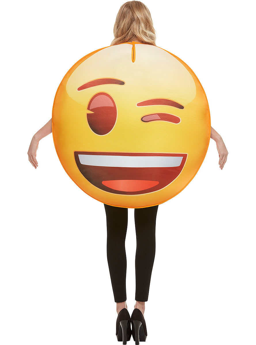 Déguisement Emoji clin dœil