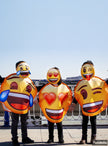 Déguisement Emoji sourire larmes enfant