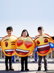 Déguisement Emoji sourire larmes enfant