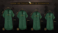 Cape Quidditch Serpentard enfant (Réplique officielle Collectors) - Harry Potter 