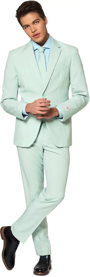 Costume vert pastel 