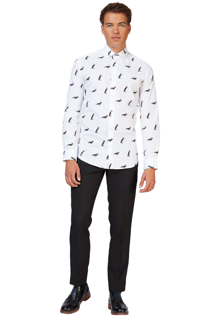 Chemise Blanche pingouins - Opposuits