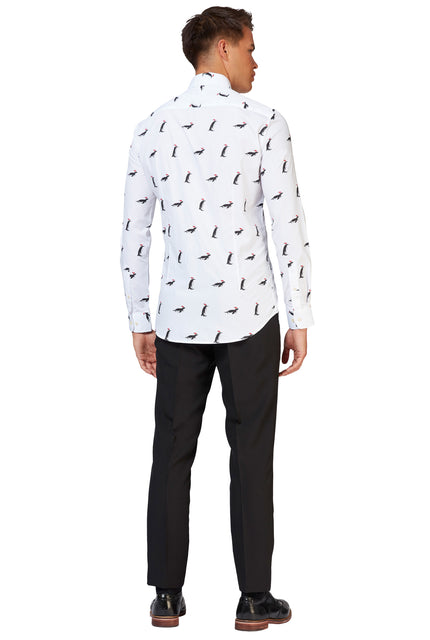 Chemise Blanche pingouins - Opposuits