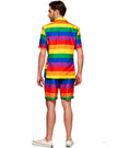 Costume Motif arc-en-ciel 