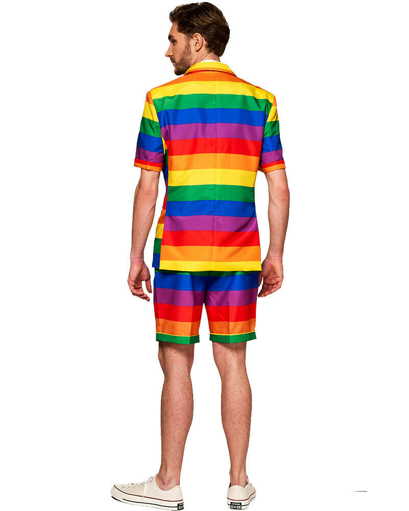 Costume Motif arc-en-ciel 