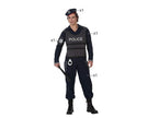 déguisement policier 4pcs homme