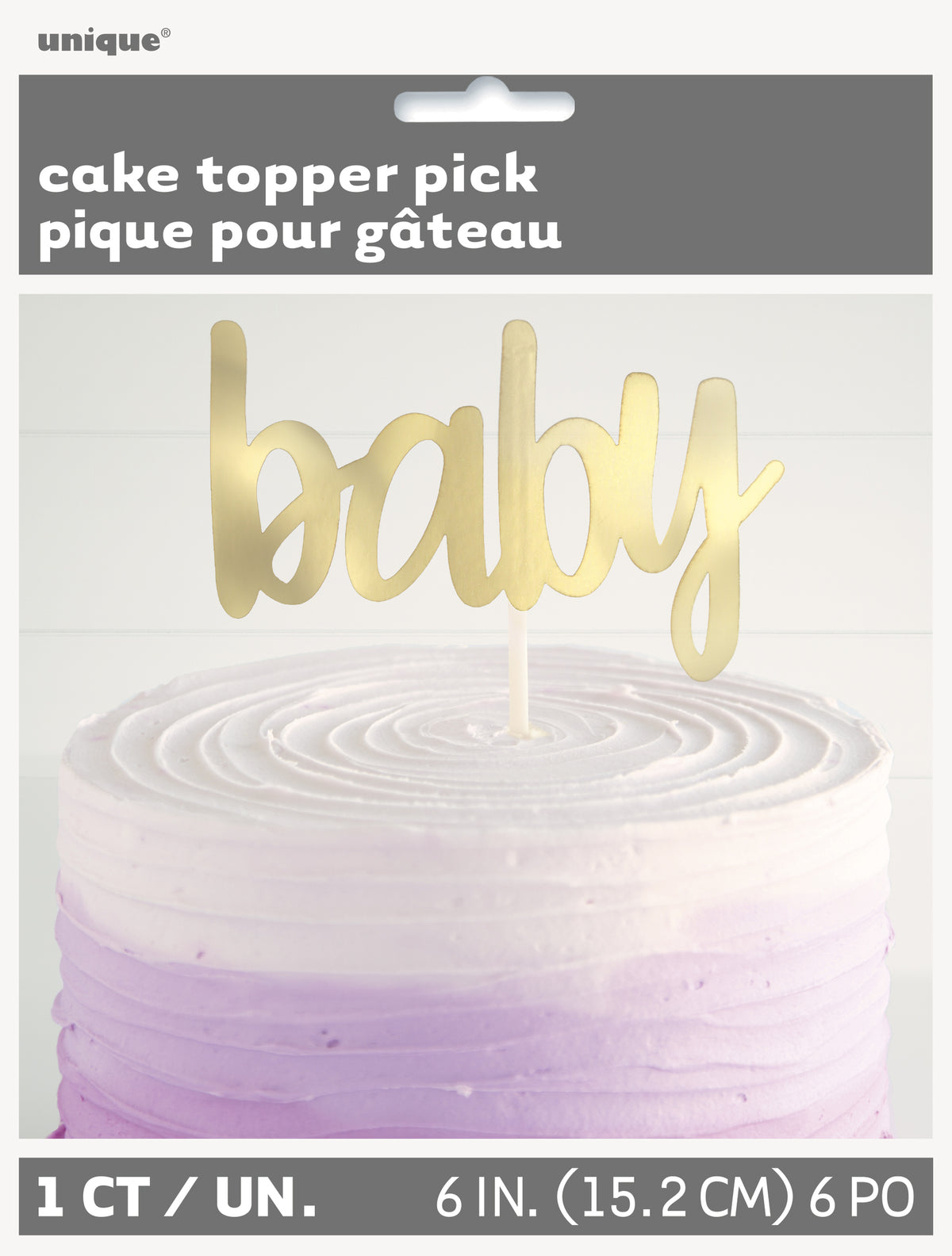 Topper à gâteau 