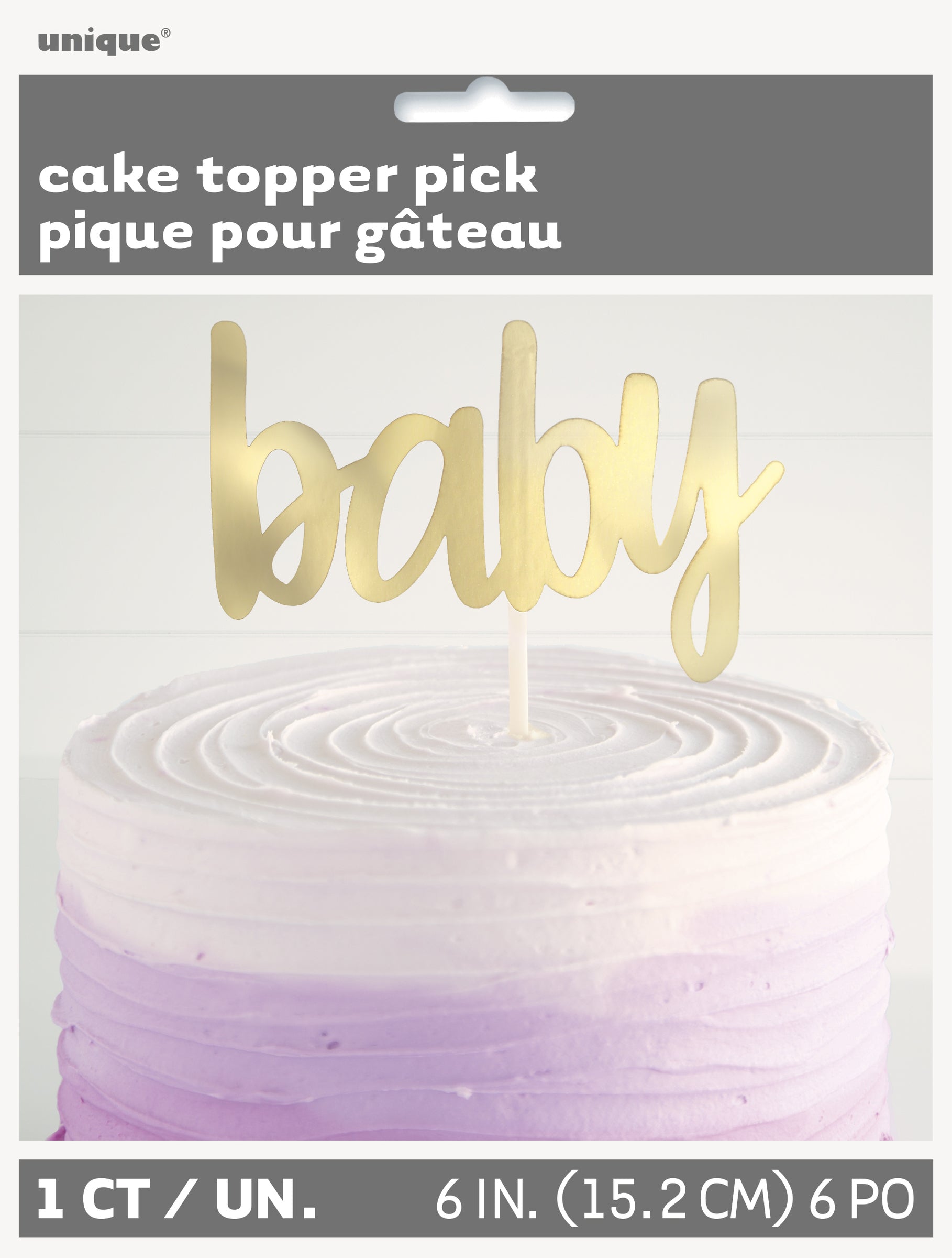 Topper à gâteau 