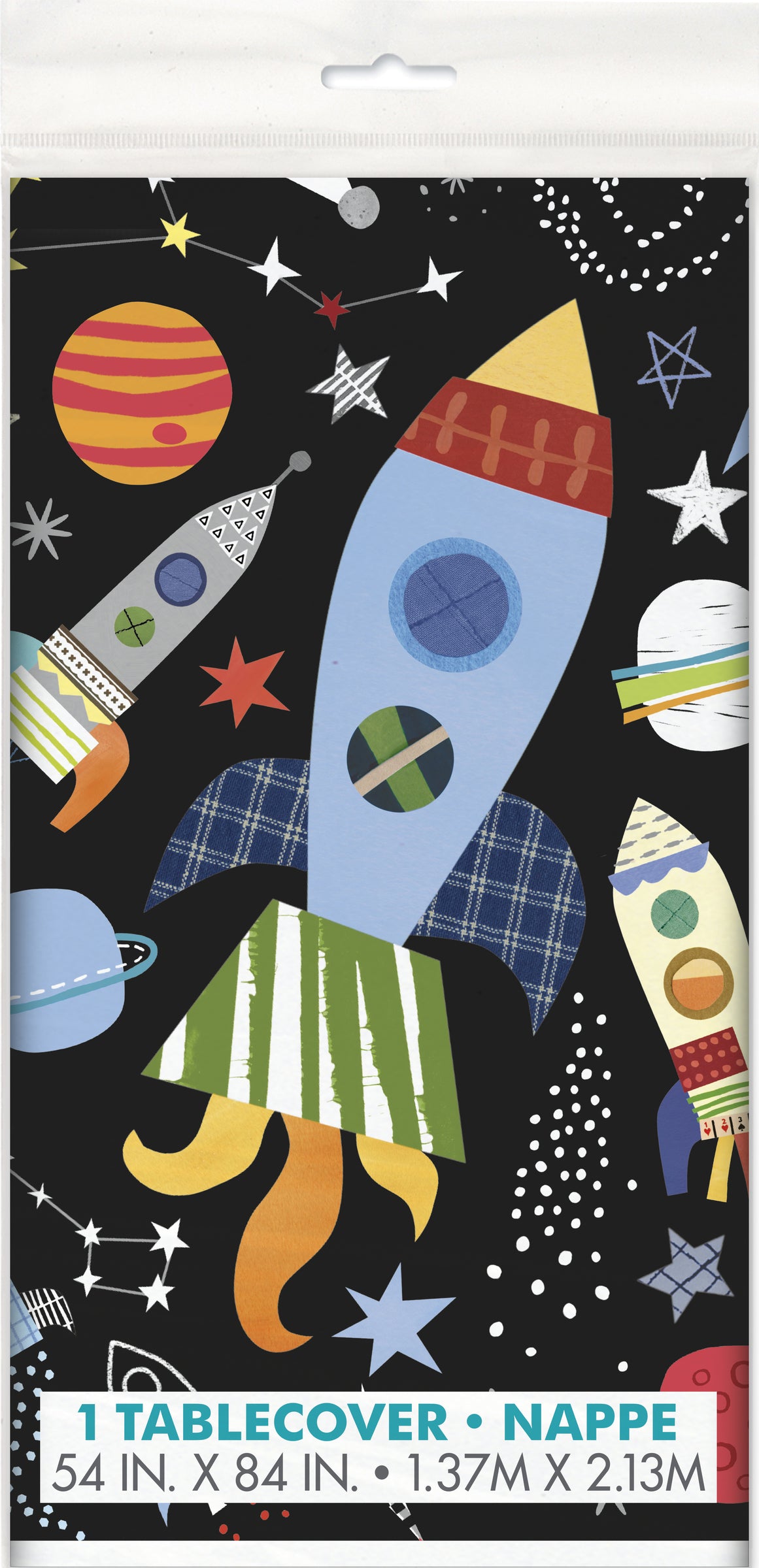 Nappe espace rectangulaire - Outer Space