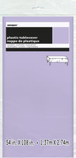 Nappe lila rectangulaire - Gamme couleur unie