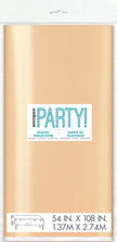 Nappe rose gold rectangulaire - Gamme couleur unie