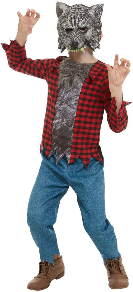 Déguisement Loup-garou écossais enfant